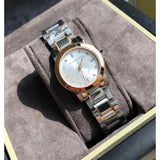  Shop Authentic Burberry The City Silver Dial Two Tone Steel Strap Watch for Women - BU9214 - Luxxuri