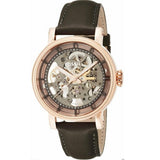  Shop Authentic Fossil Boyfriend Automatic Skeleton Grey Dial Grey Leather Strap Watch for Women - ME3089 - Luxxuri