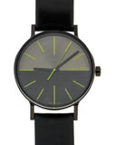  Shop Authentic Calvin Klein Boost Black Dial Black Leather Strap Watch for Men - K7Y214CL - Luxxuri