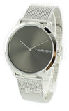  Shop Authentic Calvin Klein Minimal Grey Dial Silver Mesh Bracelet Watch for Men - K3M211Y3 - Luxxuri