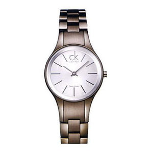  Shop Authentic Calvin Klein Simplicity Silver Dial Grey Steel Strap Watch for Women - K4323620 - Luxxuri