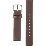  Shop Authentic Calvin Klein Mark White Dial Brown Leather Strap Watch for Women - K3R236G6 - Luxxuri