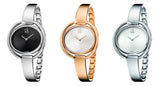  Shop Authentic Calvin Klein Impetuous Black Dial Silver Steel Strap Watch for Women - K4F2N111 - Luxxuri