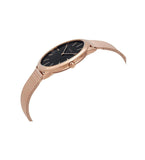  Shop Authentic Calvin Klein Minimal Black Dial Rose Gold Mesh Bracelet Watch for Men - K3M2162Y - Luxxuri
