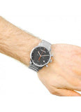  Shop Authentic Calvin Klein City Black Dial Silver Steel Strap Watch for Men - K2G2G141 - Luxxuri
