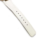  Shop Authentic Gucci G Interlocking White Dial White Leather Strap Watch For Women - YA133327 - Luxxuri