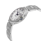  Shop Authentic Cartier Ballon Bleu De Cartier Silver Dial Silver Steel Strap Watch for Women - WSBB0048 - Luxxuri