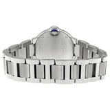  Shop Authentic Cartier Ballon Bleu de Cartier Diamonds Silver Dial Silver Steel Strap Watch for Women - WE902073 - Luxxuri