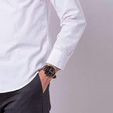  Shop Authentic Fossil Brox Multifunction Grey Dial Brown Leather Strap Watch for Men - BQ2800 - Luxxuri