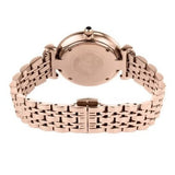  Shop Authentic Emporio Armani Gianni T-Bar Quartz Crystals Black Dial Gold Steel Strap Watch For Women - AR11423 - Luxxuri