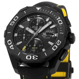  Shop Authentic Tag Heuer Aquaracer PVD Black Dial Watch for Men - CAY218A.FC6361 - Luxxuri