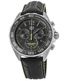  Shop Authentic Tag Heuer Formula 1 Aston Martin Black Dial Black Leather Strap Watch for Men - CAZ101P.FC8245 - Luxxuri