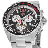  Shop Authentic Tag Heuer Formula 1 Indy 500 Special Edition Black Dial Silver Steel Strap Watch for Men - CAZ101V.BA0842 - Luxxuri