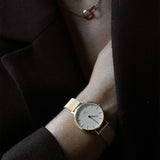  Shop Authentic Daniel Wellington Classic Petite Evergold White Dial Gold Mesh Bracelet Watch For Women - DW00100346 - Luxxuri