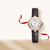  Shop Authentic Tissot Bellissima Small Lady White Dial Brown Leather Strap Watch For Women - T126.010.36.013.00 - Luxxuri