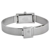  Shop Authentic Gucci G Frame Quartz Diamonds Green & Red Mother of Pearl Dial Silver Mesh Bracelet Watch For Women - YA147510 - Luxxuri