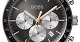  Shop Authentic Hugo Boss Trophy Chronograph Grey Dial Silver Steel Strap Watch for Men - 1513634 - Luxxuri