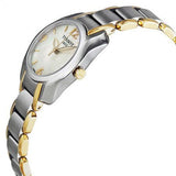  Shop Authentic Tissot T Wave Mother of Pearl Dial Two Tone Steel Strap Watch for Women - T023.210.22.117.00 - Luxxuri