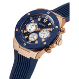  Shop Authentic Guess Poseidon Blue Dial Blue Rubber Strap Watch for Men - GW0057G2 - Luxxuri