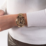  Shop Authentic Guess Queen Quartz Gold Dial Gold Steel Strap Watch For Women - GW0464L2 - Luxxuri