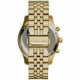  Shop Authentic Michael Kors Lexington Chronograph Black Dial Gold Steel Strap Watch for Men - MK8286 - Luxxuri