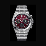  Shop Authentic Breitling Chronomat B01 42 Six Nations Wales Red Dial Silver Steel Strap Watch for Men - AB0134A61K1A1 - Luxxuri