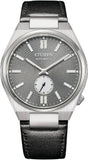  Shop Authentic Citizen Tsuyosa Automatic Grey Dial Black Leather Strap Watch for Men - NK5010-01H - Luxxuri
