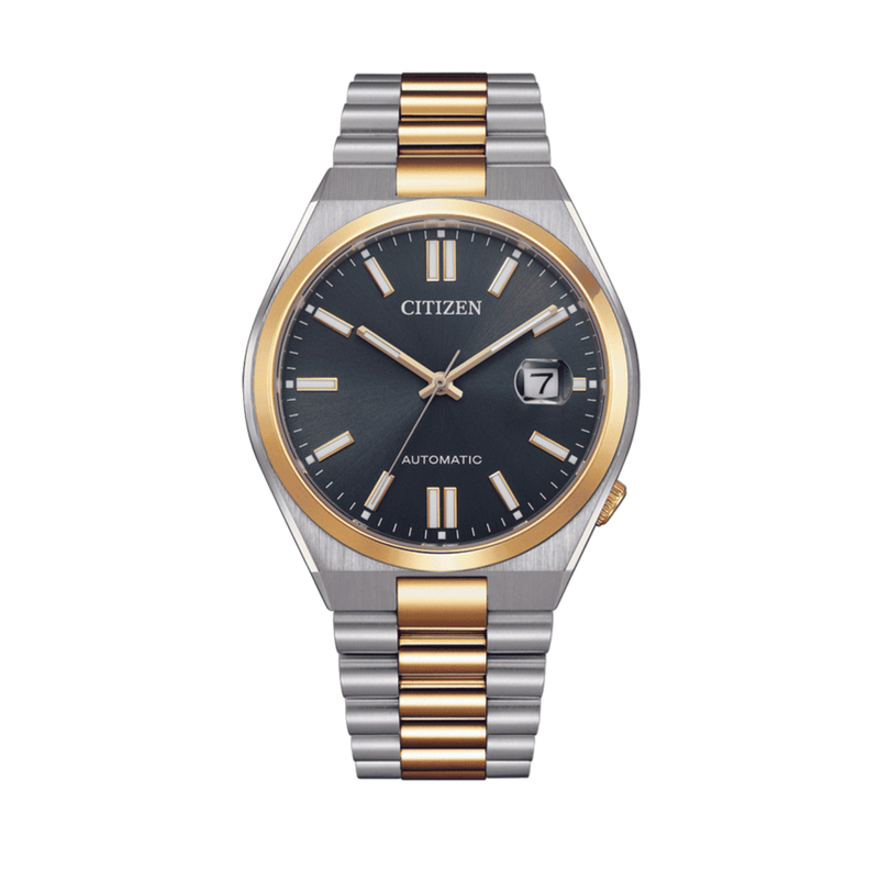  Shop Authentic Citizen Tsuyosa Automatic Grey Dial Two Tone Steel Strap Watch For Men - NJ0154-80H - Luxxuri