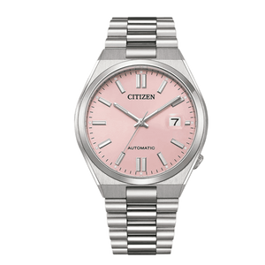  Shop Authentic Citizen x Pantone Automatic Dreamy Pink Dial Silver Steel Strap Watch For Men - NJ0158-89X - Luxxuri