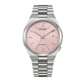  Shop Authentic Citizen x Pantone Automatic Dreamy Pink Dial Silver Steel Strap Watch For Men - NJ0158-89X - Luxxuri