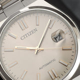  Shop Authentic Citizen Tsuyosa Automatic Oatmeal White Dial Silver Steel Strap Watch For Men - NJ0151-88W - Luxxuri