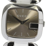  Shop Authentic Gucci G Gucci Brown Dial Silver Steel Strap Watch For Women - YA125401 - Luxxuri