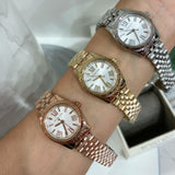  Shop Authentic Michael Kors Lexington Quartz White Dial Silver Steel Strap Watch For Women - MK3228 - Luxxuri