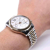  Shop Authentic Michael Kors Lexington Silver Dial Two Tone Steel Strap Watch for Men - MK8344 - Luxxuri