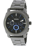  Shop Authentic Fossil Machine Chronograph Brown Dial Grey Steel Strap Watch for Men - FS4931 - Luxxuri