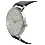  Shop Authentic Calvin Klein Even White Dial Black Leather Strap Watch for Women - K7B211C6 - Luxxuri