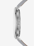  Shop Authentic Michael Kors Jaryn Quartz Silver Dial Grey Leather Strap Watch For Women - MK2470 - Luxxuri