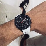  Shop Authentic Hugo Boss Velocity Black Dial White Rubber Strap Watch for Men - 1513718 - Luxxuri