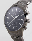  Shop Authentic Fossil Townsman Chronograph Black Dial Silver Steel Strap Watch for Men - FS5349 - Luxxuri