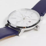  Shop Authentic Tommy Hilfiger Jenna White Dial Blue Leather Strap Watch for Women - 1782072 - Luxxuri