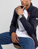  Shop Authentic Tommy Hilfiger Luke Quartz White Dial Brown Leather Strap Watch for Men - 1791118 - Luxxuri