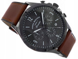  Shop Authentic Fossil Forrester Chronograph Grey Dial Brown Leather Strap Watch for Men - FS5815 - Luxxuri