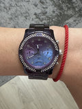  Shop Authentic Guess Confetti Diamonds Purple Dial Purple Steel Strap Watch for Women - W0774L4 - Luxxuri