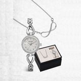  Shop Authentic Bulova Crystals Quartz Mother of Pearl Dial Silver Steel Strap Watch for Women - 96X129 - Luxxuri