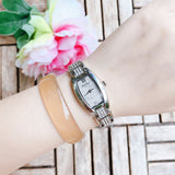  Shop Authentic Bulova Crystal Collection Silver Dial Silver Steel Strap Watch for Women - 96L235 - Luxxuri