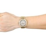  Shop Authentic Michael Kors Kerry Mother of Pearl Dial Gold Steel Strap Watch for Women - MK3312 - Luxxuri
