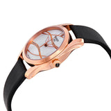  Shop Authentic Tissot T Wave Diamond Mother of Pearl Dial Black Leather Strap Watch For Women - T112.210.36.111.00 - Luxxuri