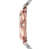  Shop Authentic Emporio Armani Gianni T Bar Quartz White Dial Two Tone Steel Strap Watch For Women - AR80035 - Luxxuri
