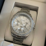  Shop Authentic Hugo Boss Premiere Silver Dial Silver Steel Strap Watch for Women - 1502442 - Luxxuri