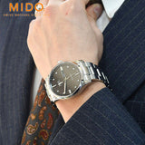  Shop Authentic Mido Multifort Automatic Gray Dial Silver Steel Strap Watch For Men - M005.430.11.061.80 - Luxxuri